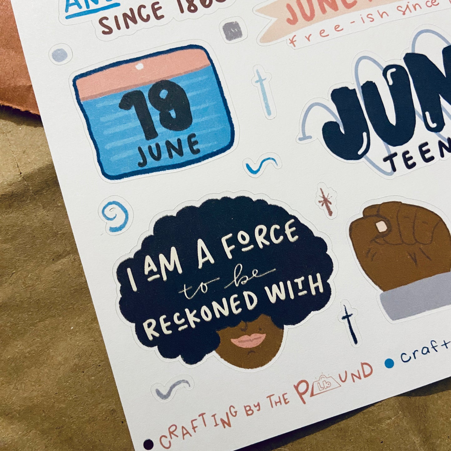 Juneteenth Vol. 2 Sticker Sheet