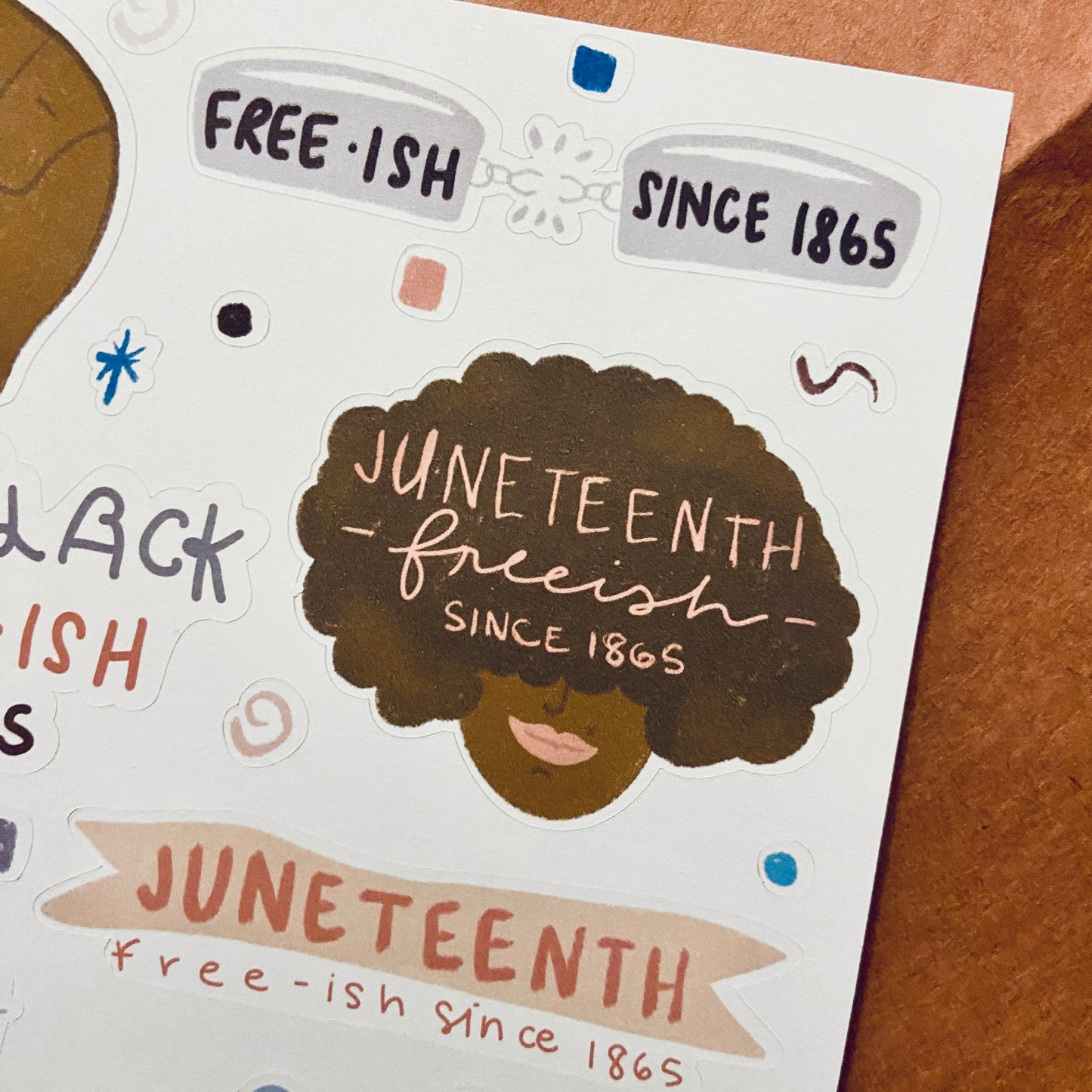 Juneteenth Vol. 2 Sticker Sheet