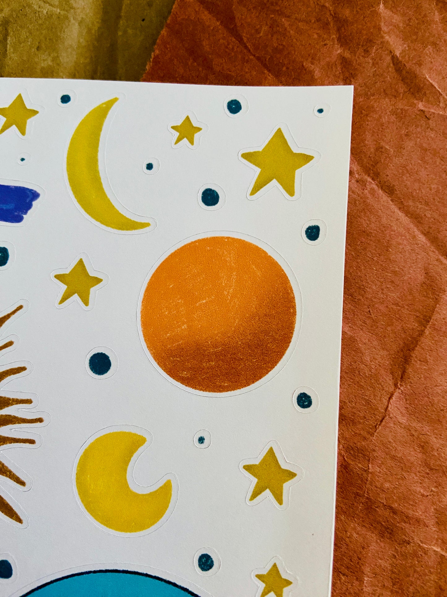 Starry Night Sticker Sheet